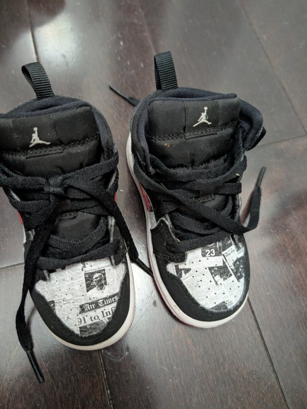 Jordan and Nike sneakers size 7C - Picture 9 of 16